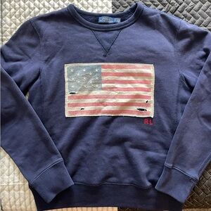 Ralph Lauren American Flag Sweater
